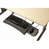 Populas Furniture 4" H x 22" W Desk Keyboard Tray, Size 4.0 H x 22.0 W x 10.0 D in | Wayfair AFS-HKS