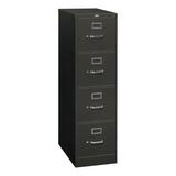 HON 310 Series 4-Drawer Vertical Filing Cabinet Metal/Steel in Brown, Size 52.0 H x 15.0 W x 26.5 D in | Wayfair 314PL
