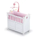 Badger Basket Doll Crib, Pink