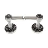 Vicenza Designs San Michele Wall Mounted Towel Bar Metal, Size 3.62 H x 2.43 D in | Wayfair TB8000-24-AN