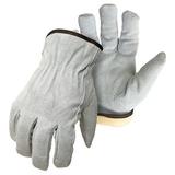 Large Split Leather Gloves With Thinsulate Apparel & Clothing