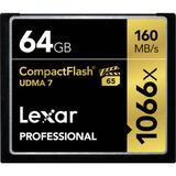 Lexar 64GB Professional 1066x CompactFlash Memory Card (UDMA 7) LCF64GCRBNA1066