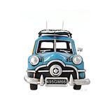 Old Modern Handicrafts 1949 Ford Wagon Car w/ Two Surfboards Metal in Blue/White, Size 6.0 H x 4.75 W x 11.75 D in | Wayfair AJ018