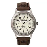 Timex Men's Expedition Leather Watch - T49870KZ, Size: Large, Brown