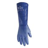 SHOWA NSK24-08 14" Chemical Resistant Gloves, Nitrile, 8, 1 PR