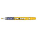 DYKEM 84004 Permanent Paint Marker, Medium Tip, Yellow Color Family, Paint