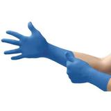 ANSELL SG-375-XL Exam Gloves, Natural Rubber Latex, Powder Free, Blue, XL, 50 PK