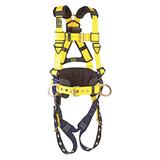 3M DBI-SALA 1101655 Full Body Harness, Vest Style, L, Repel(TM) Polyester,