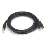MONOPRICE 5434 USB 2.0 Extension Cable,10 ft.L,Black