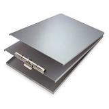 SAUNDERS 10019 8-1/2" x 14" Portable Storage Clipboard, Silver
