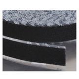 VELCRO BRAND 190984 Reclosable Fastener, Acrylic Adhesive, 75 ft, 1 in Wd, Black