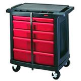 RUBBERMAID FG773488BLA 5 drawer 33-1/2" Mobile Work Station