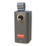 DAYTON 1UHH3 Line Volt Mechanical Tstat, Open/Close on Rise, SPDT, 24 to 600VAC
