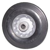 ZORO SELECT 1NWY7 Solid Rubber Wheel,6 in.,300 lb.