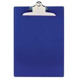 SAUNDERS 21602 8-1/2" x 11" Plastic Clipboard 1", Blue