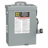 SQUARE D DU222RB Nonfusible Single Throw Safety Switch, General Duty, 240V AC,