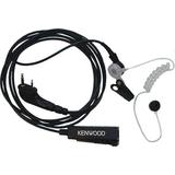 KENWOOD KHS-8BL Two-wire Palm Mic with Earpiece,Black