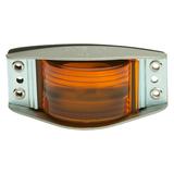 GROTE 45173 Clearance/Marker Lamp,Narrow Rail,Ylw