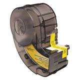 BRADY XSL-17-427 Printer Label, Black on Clear/White, Labels/Roll: 500