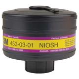 3M 453-03-01R06 Combination Cartridge/Filter, OV, C, HC, SD, HEPA, Magenta,