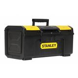 STANLEY STST24410 19"W Polypropylene Resin, Black, Yellow Portable Tool Box,