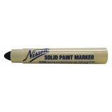 NISSEN 28770 Permanent Solid Paint Marker, Medium Tip, White Color Family