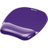 FELLOWES 91441 Mousepad w/Wrist Support,Purple