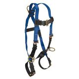 CONDOR 19F381 Full Body Harness, Vest Style, Universal, Polyester, Blue
