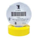 ZORO SELECT 19N741 Electrical Tape, 7 mil, 3/4" x 66 ft., Yellow