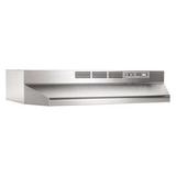 BROAN 413004 Hood,Duct Free,30 In,Stainless Steel