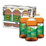 "Pine-Sol Multi-Surface Cleaner Disinfectant, 144Oz, Pine, 3 Bottles (Clo35418Ct)"