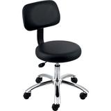 Lorell Pneumatic Task Chair Upholstered in Black, Size 23.0 H x 24.0 W x 24.0 D in | Wayfair 69511