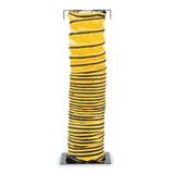 ALLEGRO INDUSTRIES 9500-25 Blower Ducting,25 ft.,Black/Yellow