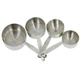 CRESTWARE MEACP Measuring Cup Set,1/4,1/3,1/2,and 1 Cup