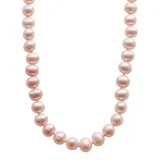 "PearLustre by Imperial Dyed Freshwater Cultured Pearl Sterling Silver Necklace, Women's, Size: 30"", Pink"
