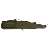 Boyt Signature Scoped Rifle Case with Pocket and Sling Quilted Canvas with Leather Trim