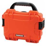 NANUK CASES 903-0003 Orange Protective Case, 9.1"L x 6.8"W x 3.8"D