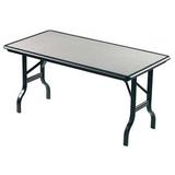 ICEBERG 65117 Rectangle IndestrucTableÂ® Ultimate Folding Table, Gray Granite -