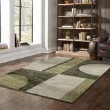 Orange Area Rug - Tommy Bahama Home Ansley Abstract Hand-Knotted Jute Beige/Brown Area Rug in Orange, Size 59.84 W x 0.39 D in | Wayfair