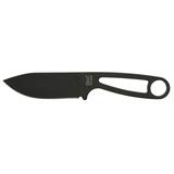 KA-BAR BK14 Becker Eskabar Fixed Blade Knife 3.25" Drop Point 1095 Cro-Van Carbon Steel Blade Skeleton Handle Black