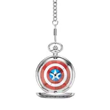Captain America Men's Pocket Watch, Grey