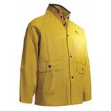 ONGUARD 76032 MD 00 Collared Rain Jacket,Yelw,Ribbed PVC,M