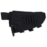 BLACKHAWK! IVS Performance Right Hand Rifle Cheek Rest with Rifle Ammunition Carrier 5-Round Fixed Stock Nylon Black