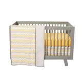 Trend Lab 3-pc. Chevron Crib Bedding Set, Yellow