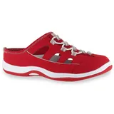 Easy Street Sport Barbara Women's Comfort Slip-On Sandals, Size: 7.5 Wide, Red