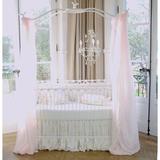 Brandee Danielle 3 Piece Crib Bedding Set Cotton Blend in White, Size 52.0 W in | Wayfair 55-3PBB
