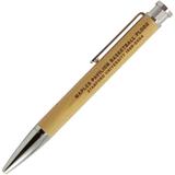 Tokens and Icons Stanford Cardinal Game-Used Hardwood Color Top Pen