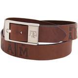 Texas A&M Aggies Brandish Leather Belt - Brown