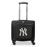 MOJO Black New York Yankees 14'' Laptop Overnighter Wheeled Bag