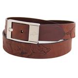 Arkansas Razorbacks Brandish Leather Belt - Brown